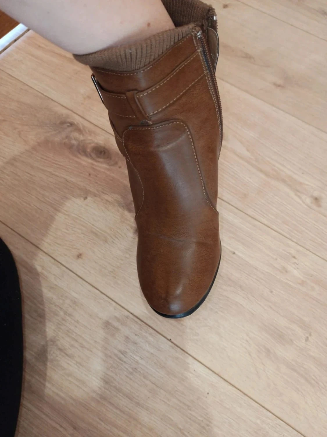 Paire bottines marron – photo 5